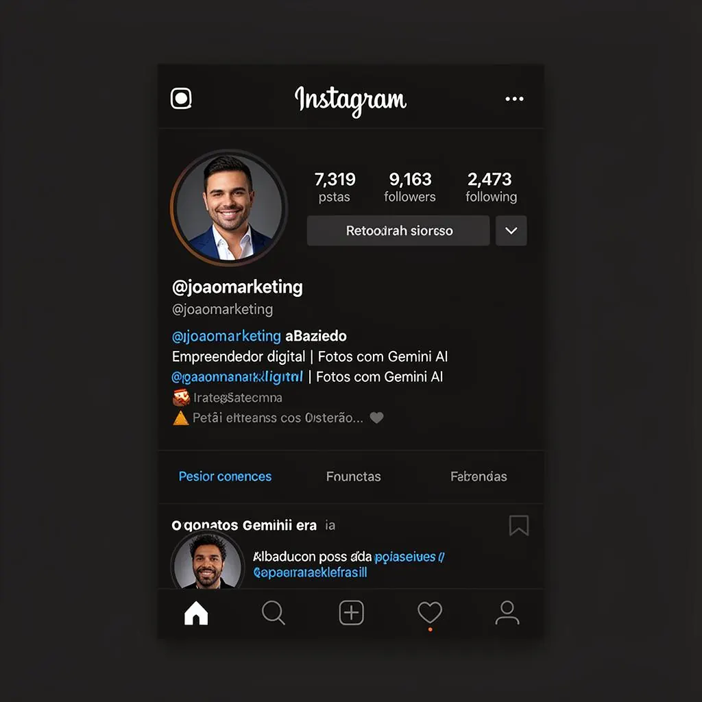 Print de Instagram de cliente 2