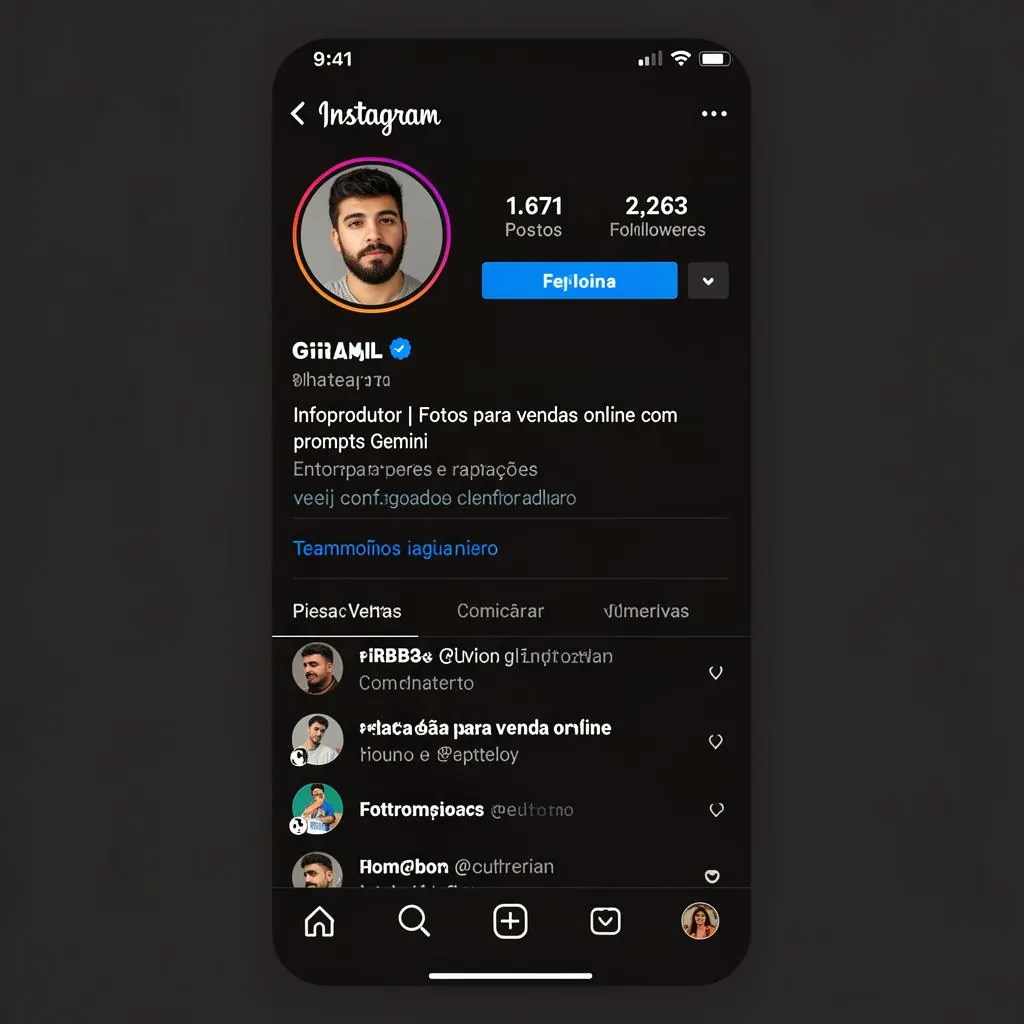 Print de Instagram de cliente 6